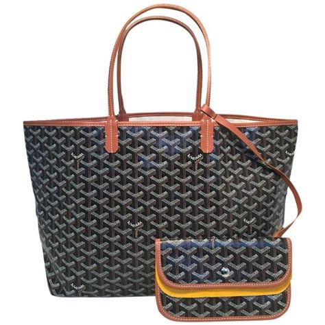 goyard st.louis pm gm|goyard black and brown tote.